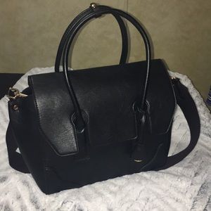 H&M black shoulder bag